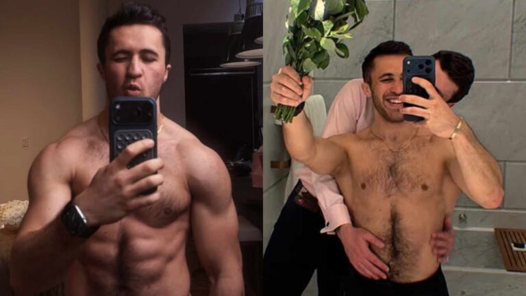 Chris Olsen shirtless