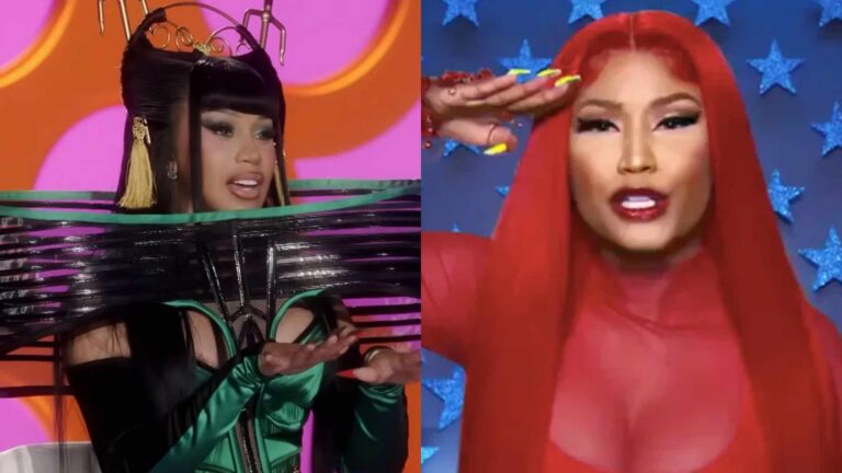 Cardi B and Nicki Minaj