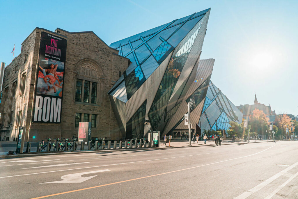 External view of the Royal Ontario Museum
