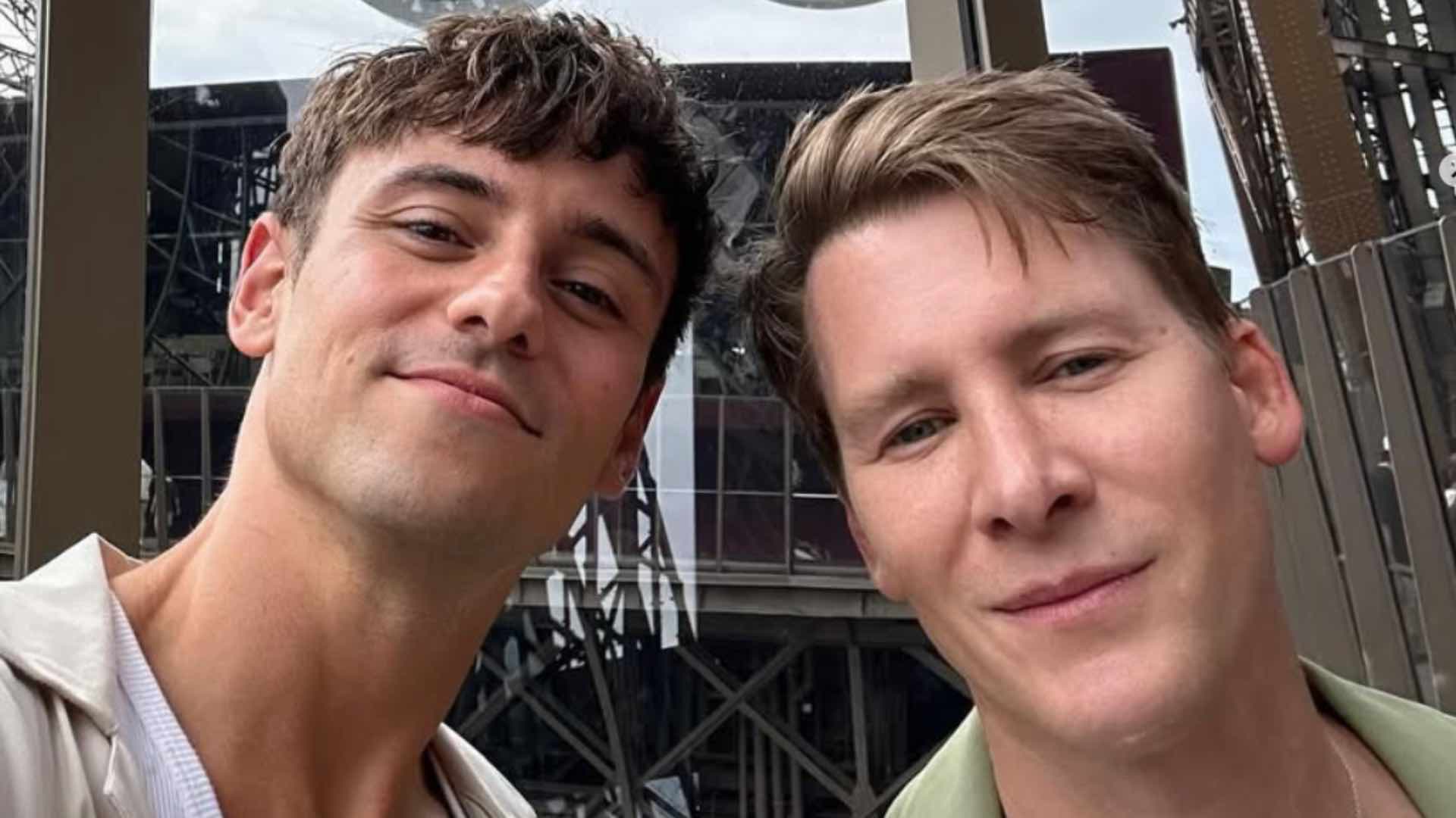 Tom Daley and Dustin Lance Black