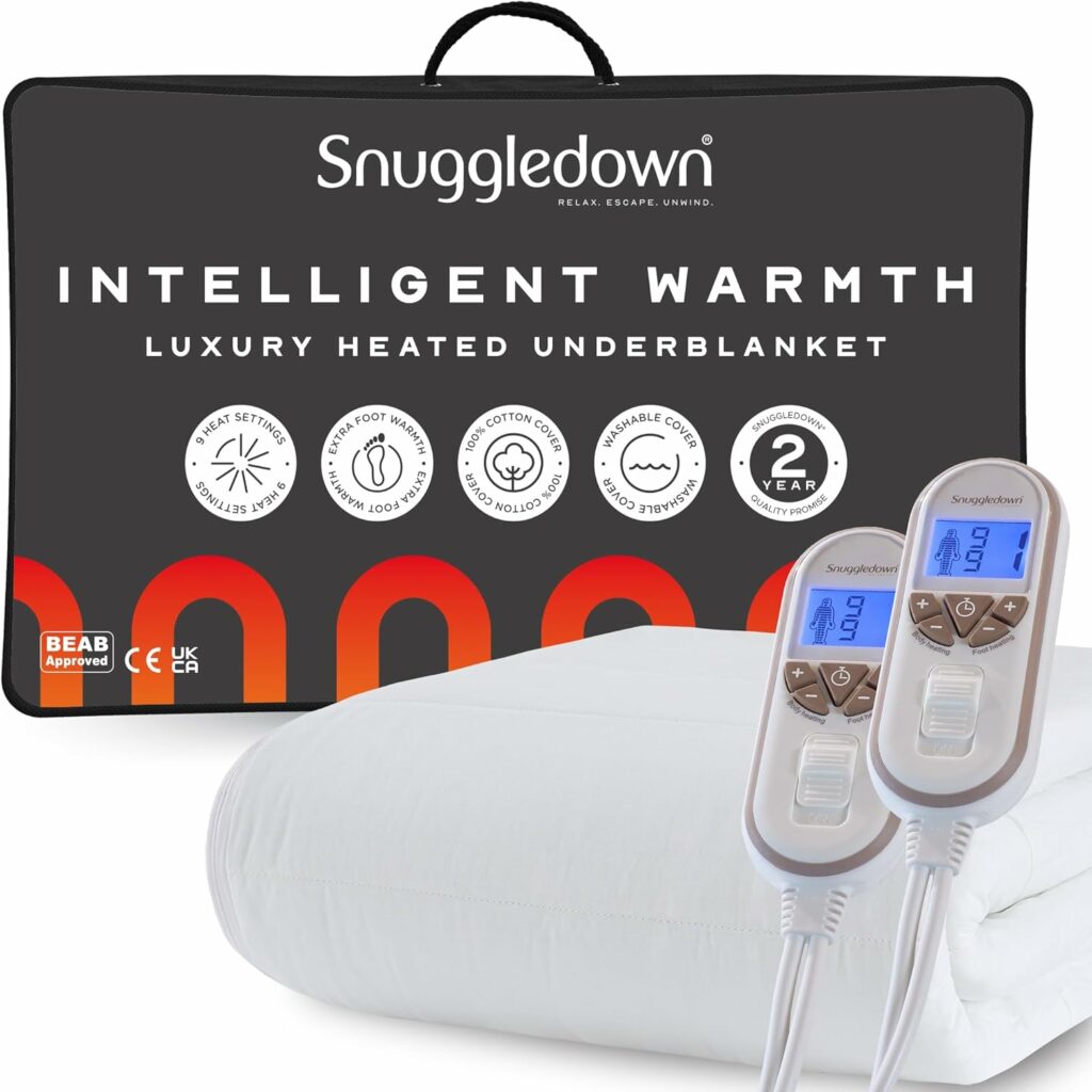 Snuggledown intelligent warmth electric blanket