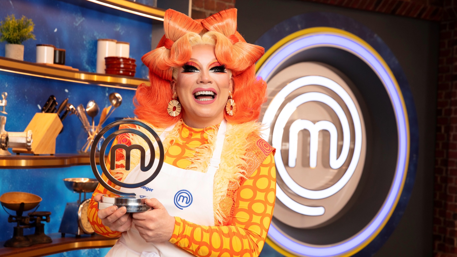 Ginger Johnson on Celebrity MasterChef