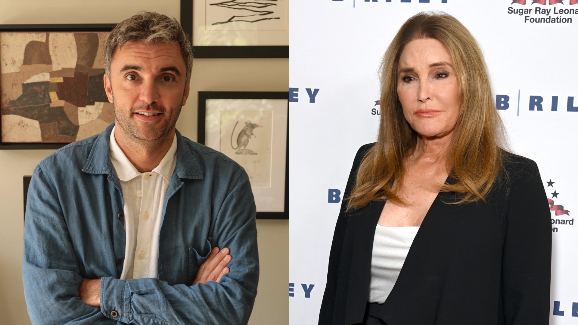 Chris Sweeney and Caitlyn Jenner