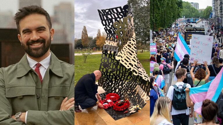 Zohran Mamdani, the LGBTQ+ Armed Forces Memorial and London Trans+ Pride