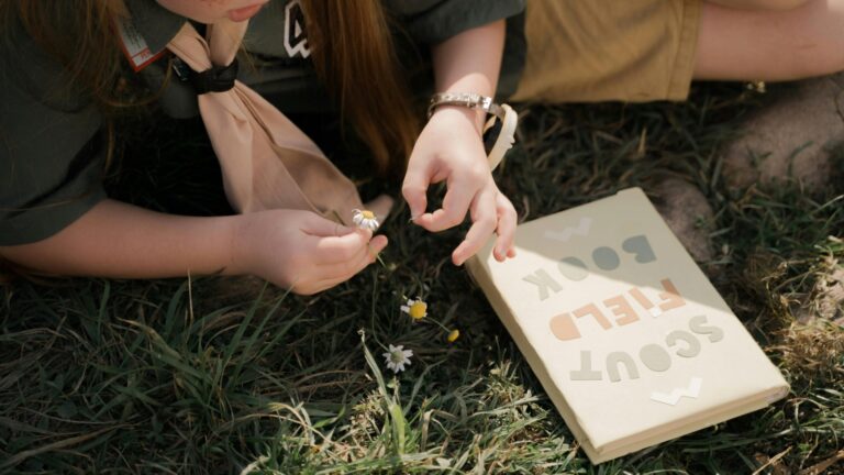 Girl Guides stock image