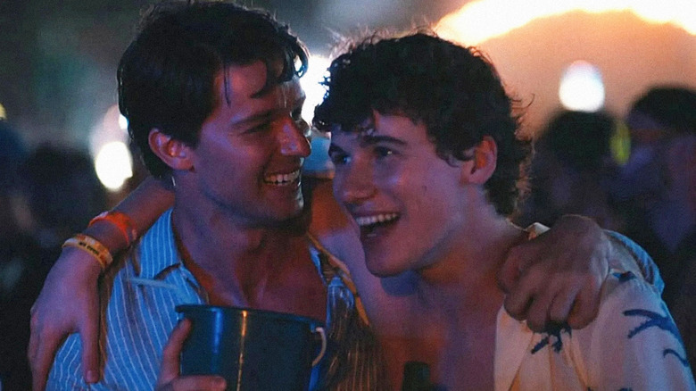 Patrick Schwarzenegger and Sam Nivola  in The White Lotus&nbsp;Season 3