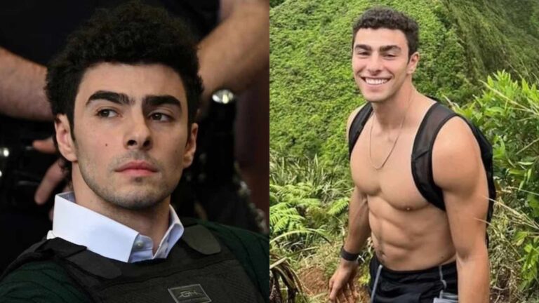 Luigi Mangione shirtless