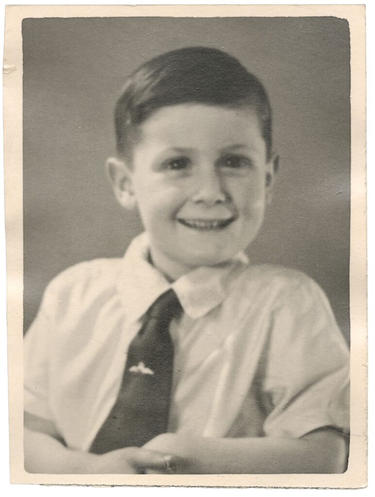Roger Butler as a child 