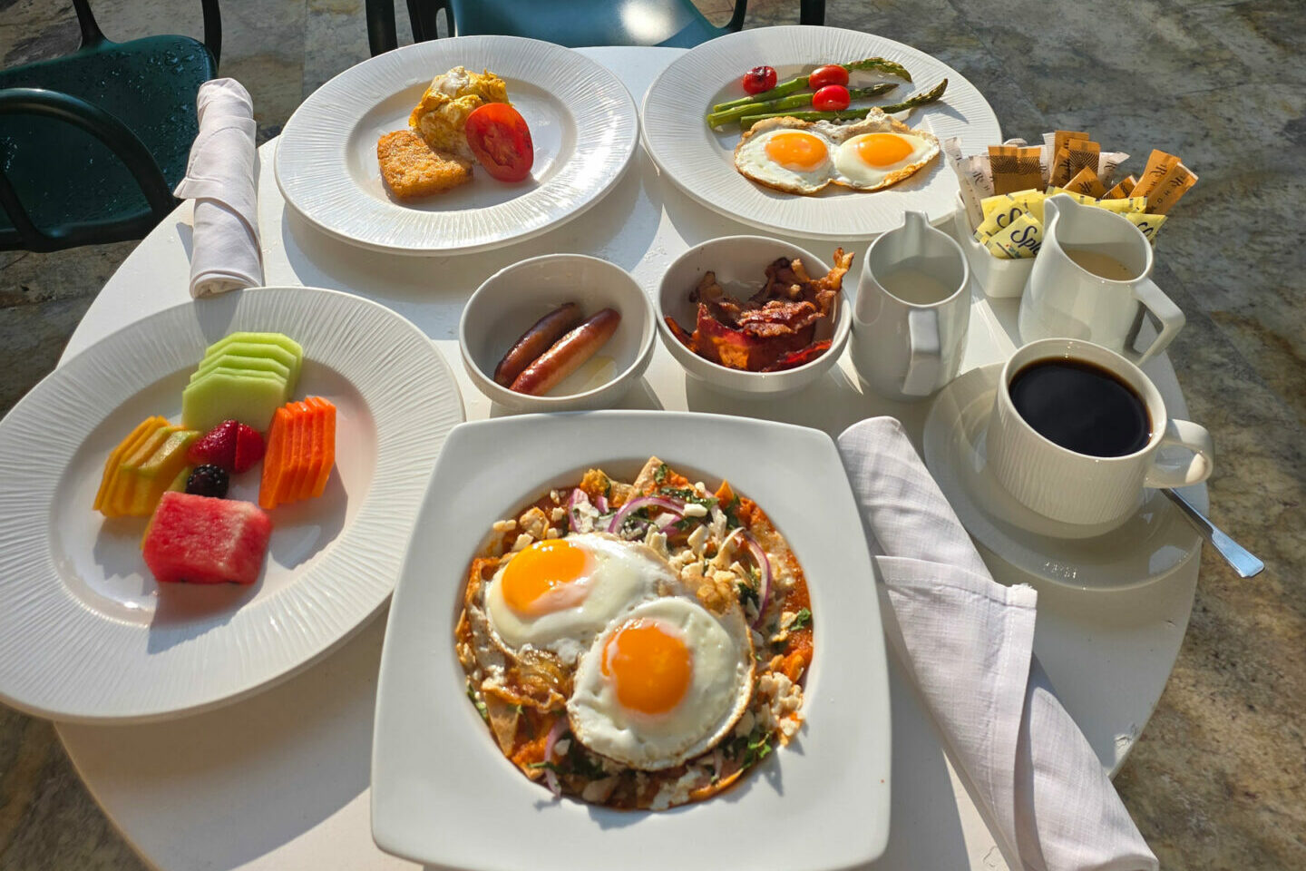 Breakfast at TRS Hotel