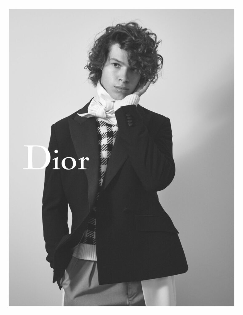 Actor Paul Kircher stars in the Dior Spring/Summer 2026 campaign shot by David Sims