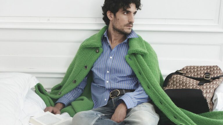French Actor Louis Garrel stars in Dior Spring/Summer 2026 campaign shot by David Sims