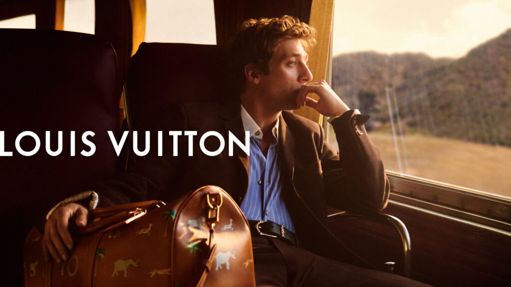 Jeremy Allen White stars in the Louis Vuitton Spring/Summer 2026 menswear campaign 