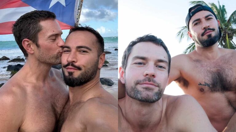 Adrian Anchondo and Colton Little shirtless