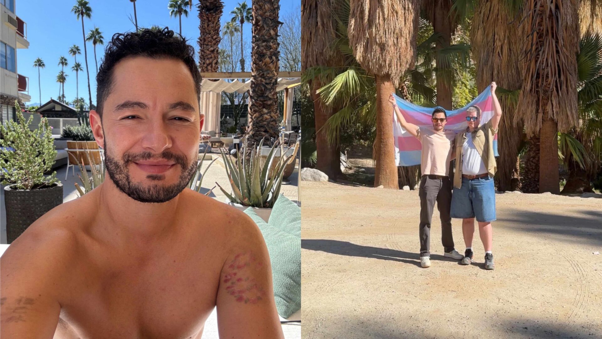 Jake Graf in Palm Springs