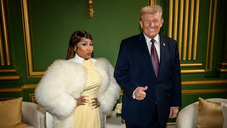 Nicki Minaj and Donald Trump