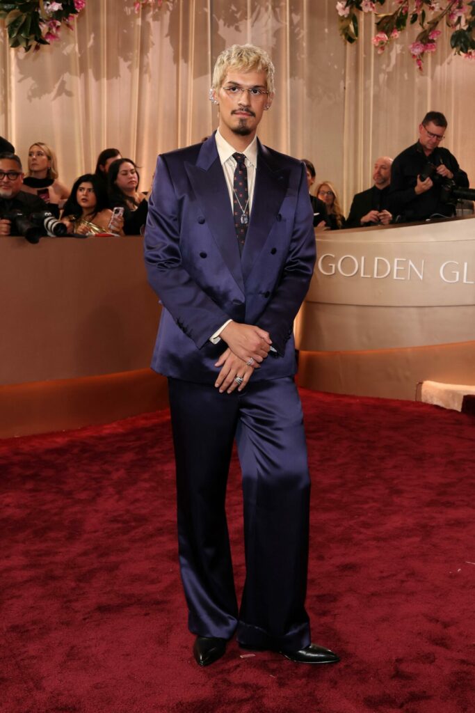 Omar Apollo  attends the 83rd Annual Golden Globe Awards 
