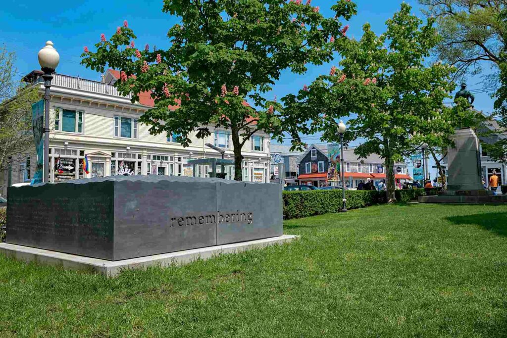 The AIDS Memorial in Provincetown,