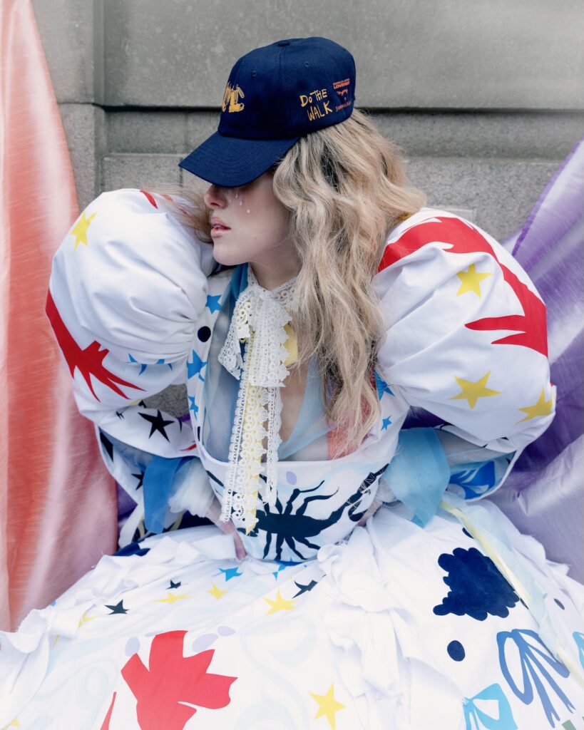 Campaign imagery of the Charles Jeffrey LOVERBOY limited-edition capsule collection with The Johnnie Walker Experience