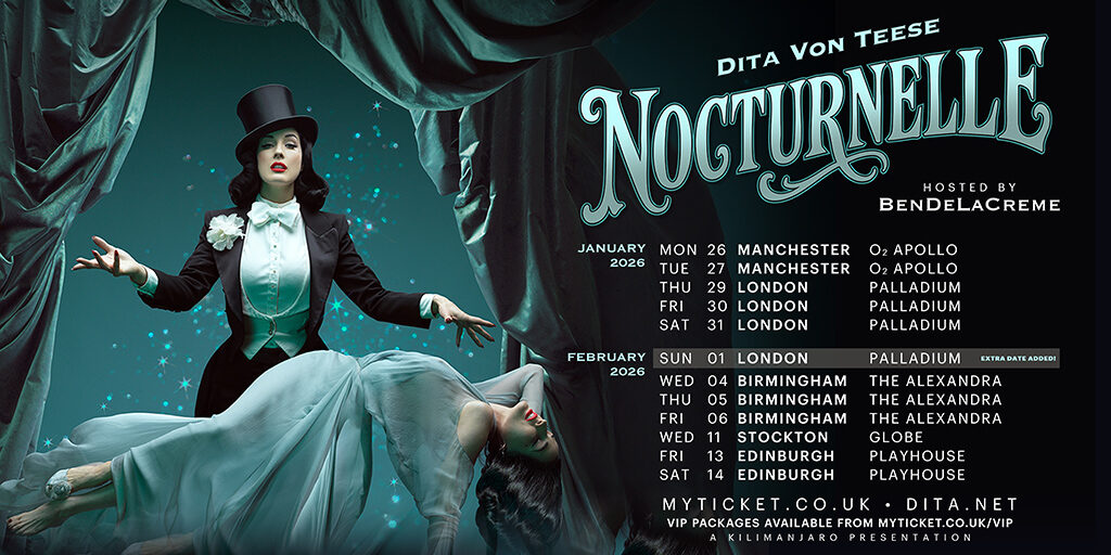 Dita Von Teese's &nbsp;Nocturnelle poster