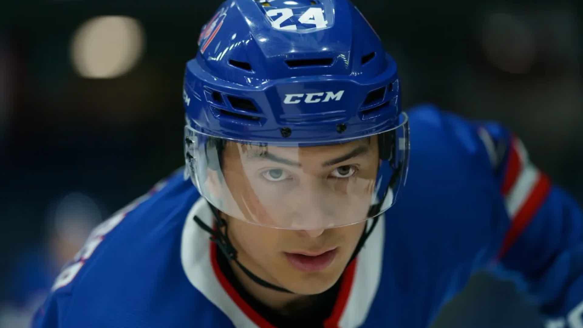 Hudson Williams in Heated Rivalry