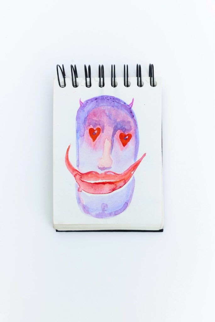 A sketch of a face by Francisco © Francisco Gomez de Villaboa