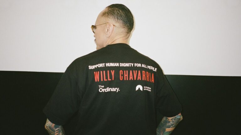 Backstage imagery of the Willy Chavarria Autumn/Winter 2025 show at Paris Fashion Week