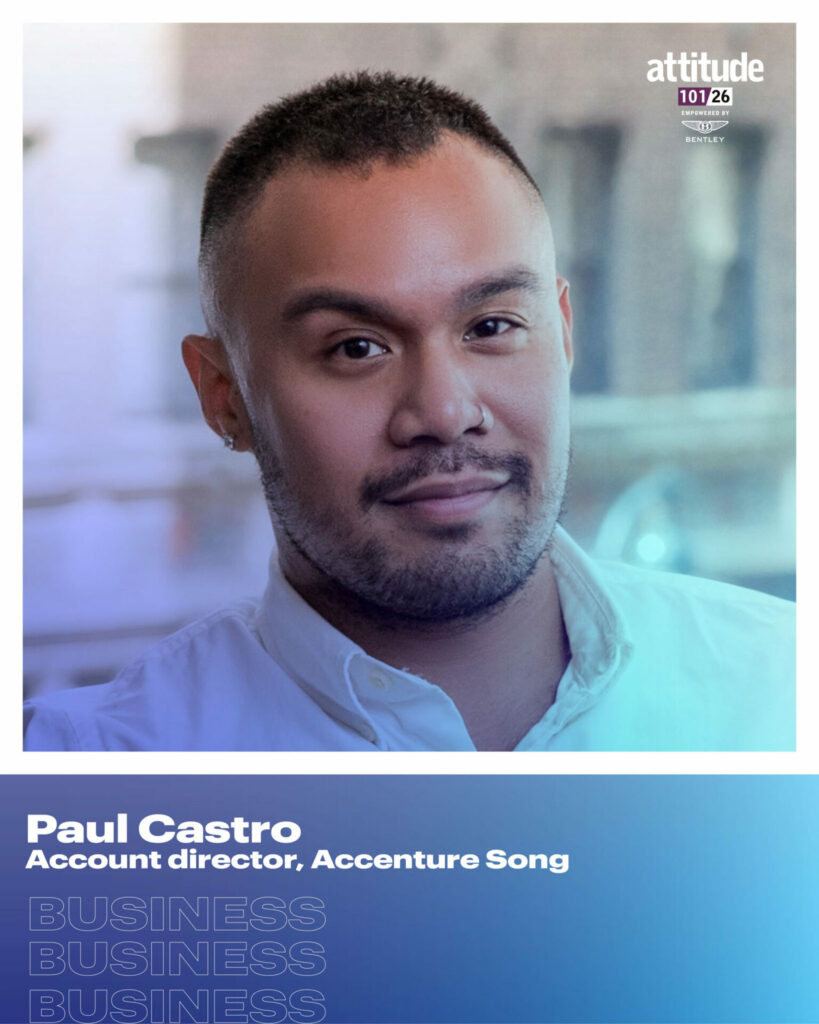 Paul Castro Attitude 101 'Business' category