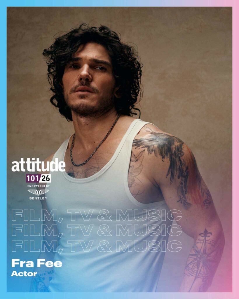 Fra Fee leading Attitude 101's film, TV and Music list
