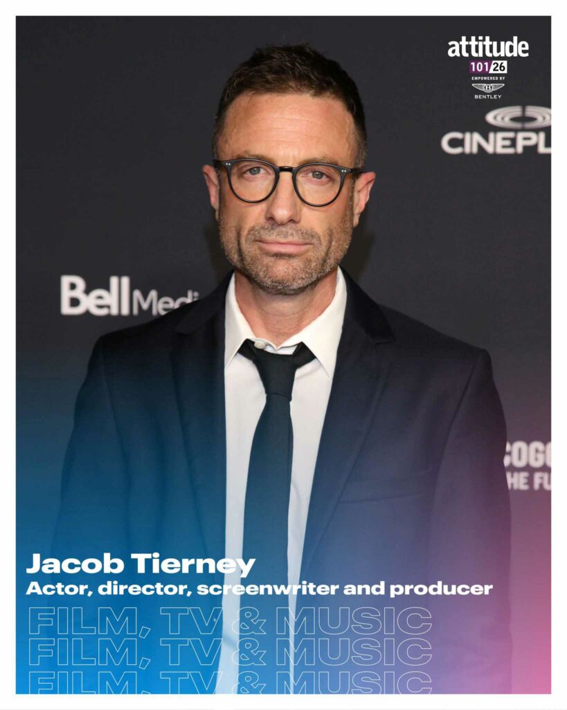 Jacob Tierney in the Attitude 101 film, TV and music list