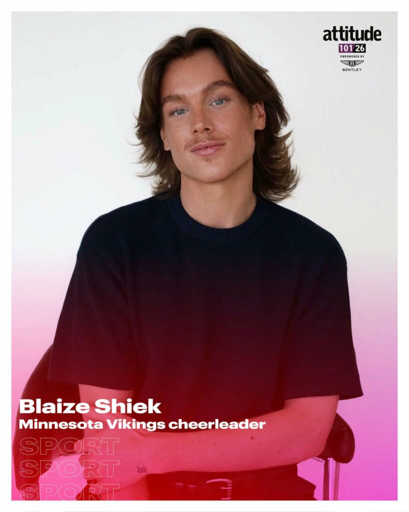 Blaize Shiek&nbsp;in the Attitude 101 Sport list