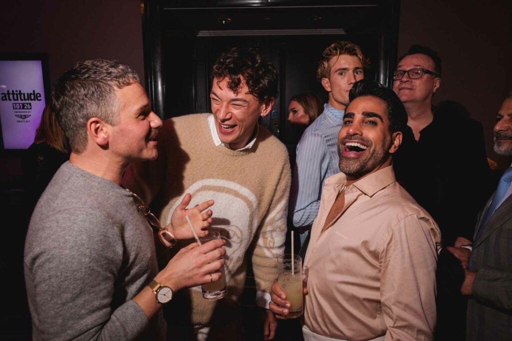 David Ames, Marcus Hodson, Dr Ranj Singh and Russell T Davies at the Attitude 101 2026 event