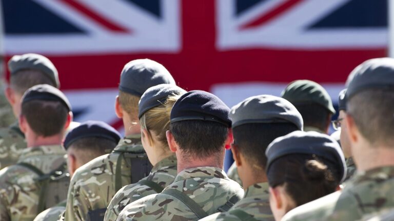 British Troops remembering the fallen in Afghanistan