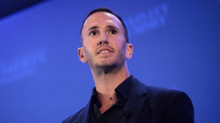 Corey DeAngelis at the 2022 Hazlitt Summit in Orlando, Florida