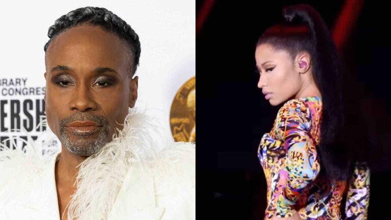 Billy Porter and Nicki Minaj