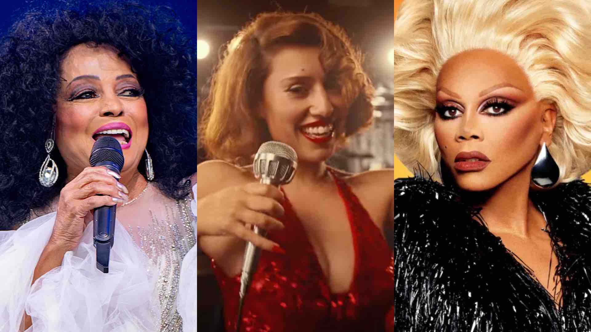 Diana Ross; RAYE and RuPaul