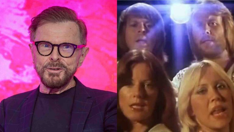 Björn Ulvaeus and ABBA bandmates Benny Andersson, Anni-Frid Lyngstad and Agnetha Fältskog