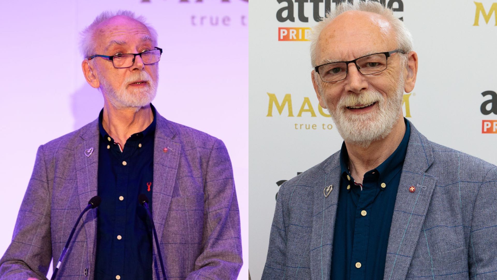 Martyn Butler OBE at the Attitude Pride Awards 2022