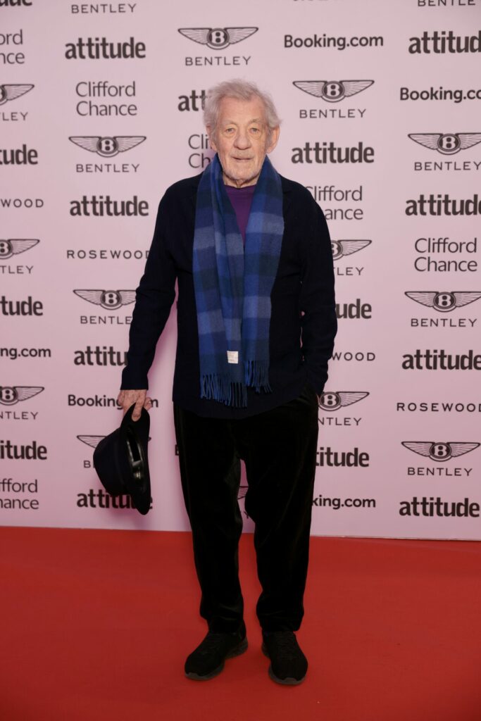 Sir Ian McKellen at the Attitude 101