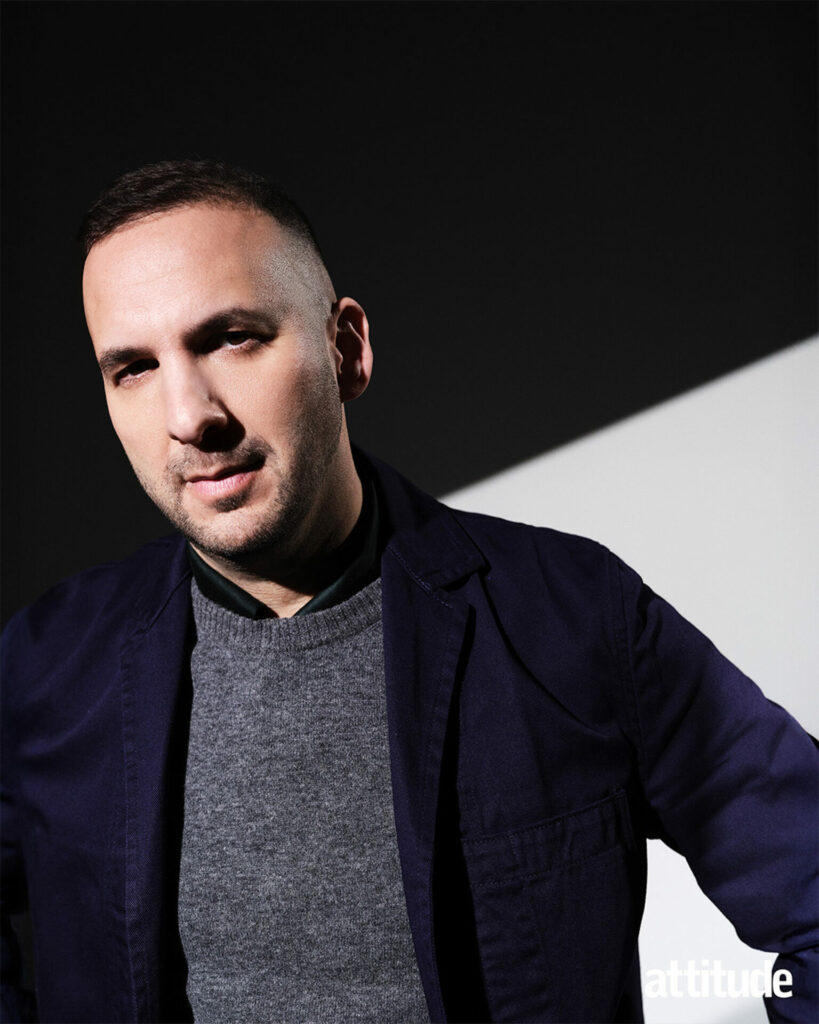 Zack Polanski's Attitude cover shoot