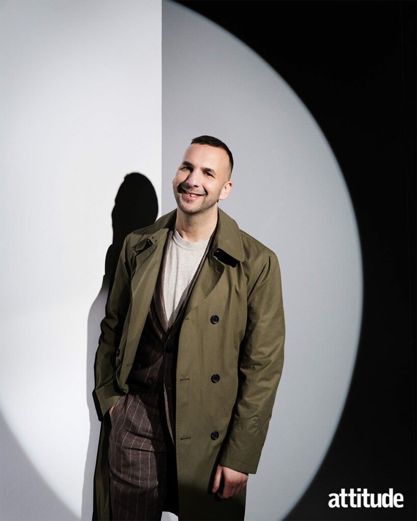 Zack Polanski's Attitude cover shoot