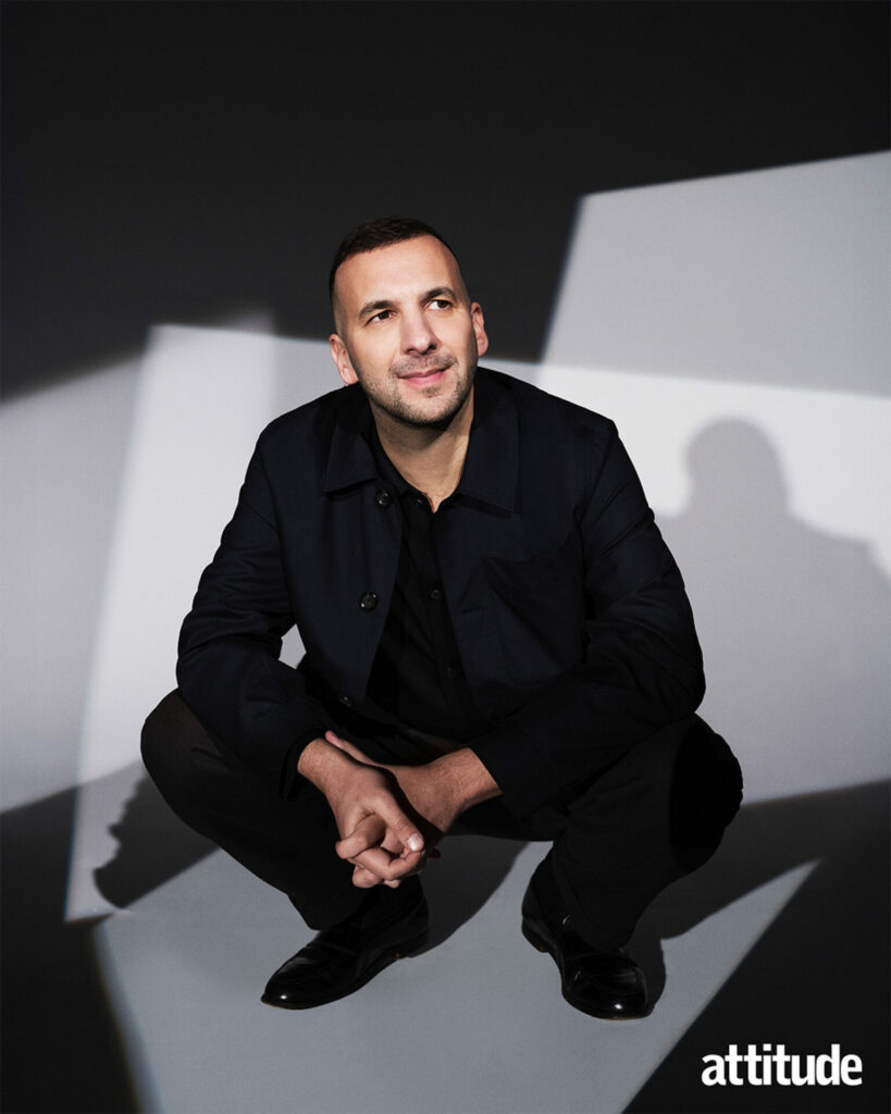 Zack Polanski's Attitude cover shoot