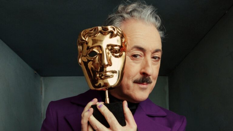 Alan Cumming in a promo image for the BAFTAs