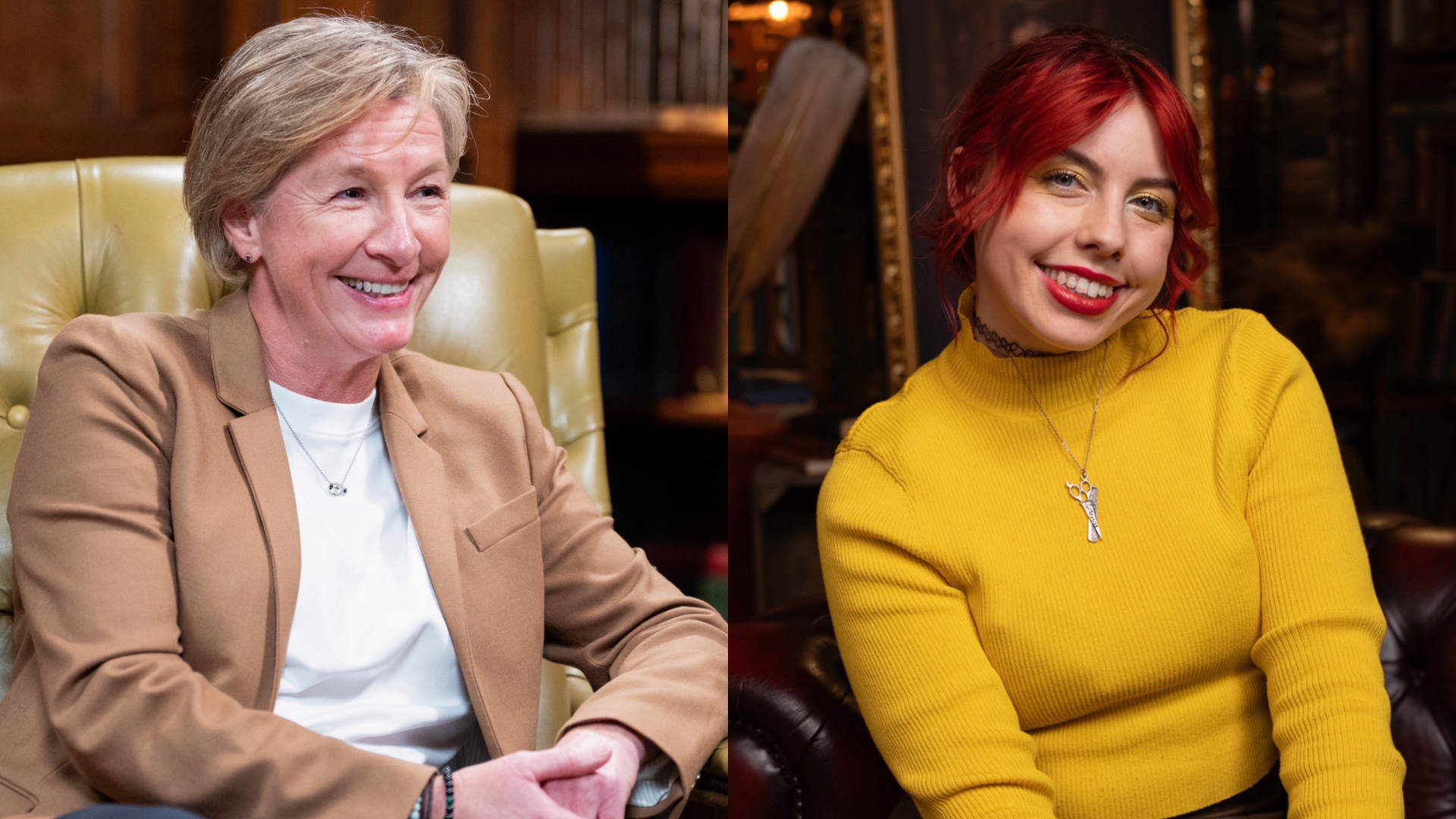 The Traitors's Amanda Collier and Jessie Stride