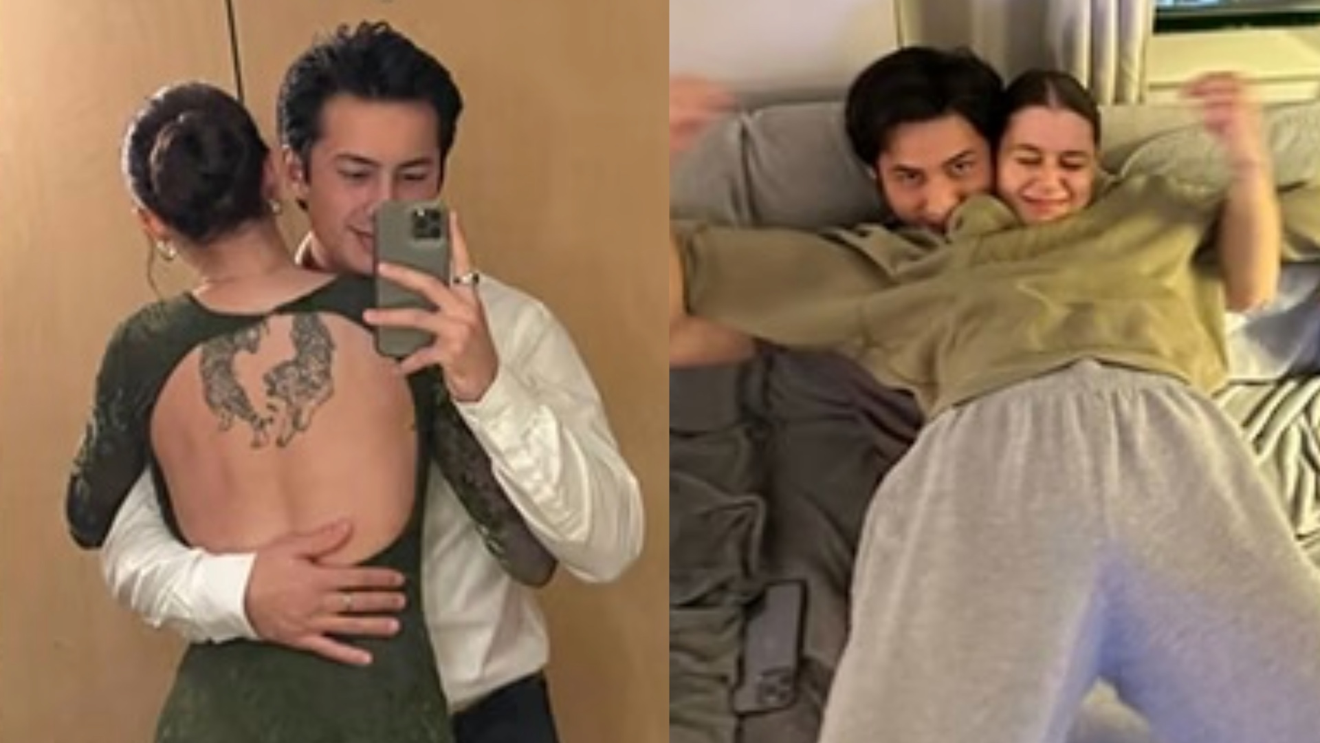 Hudson Williams and his girlfriend