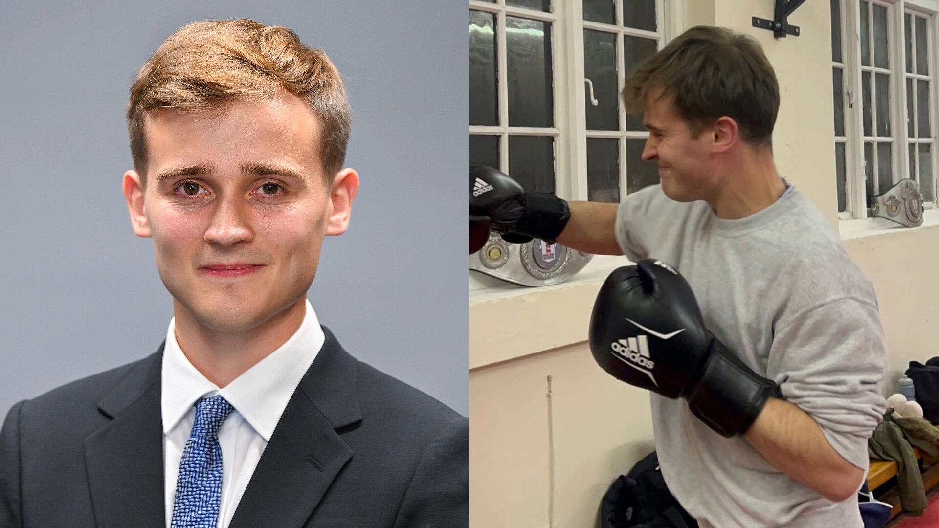 Labour MP Keir Mather visiting Selby Boxing Academy