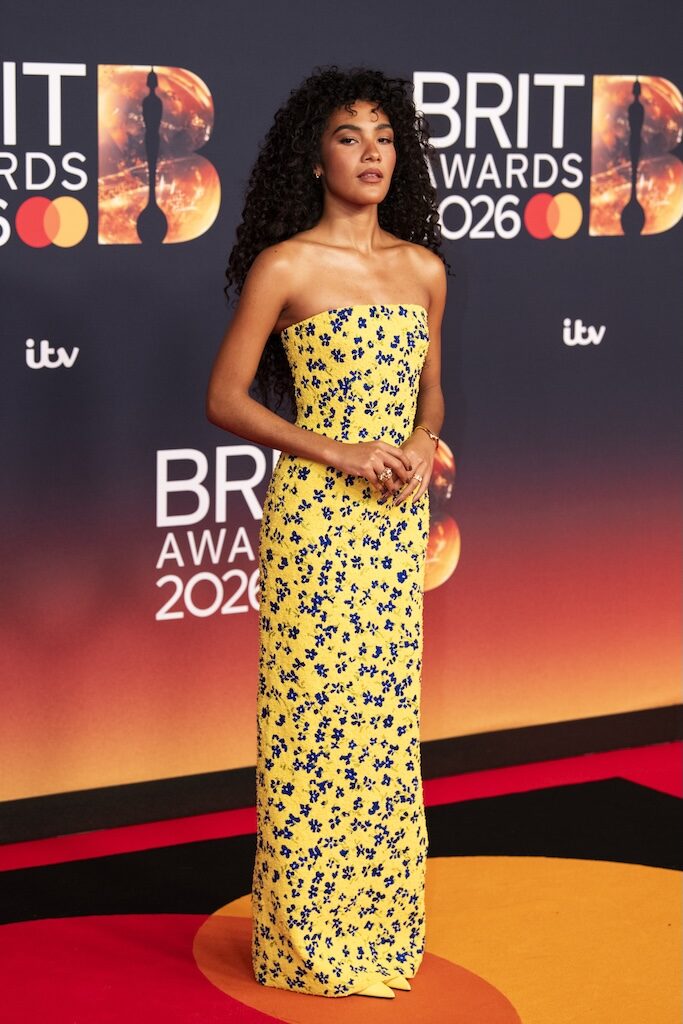 Olivia Dean attends the BRIT Awards 2026 