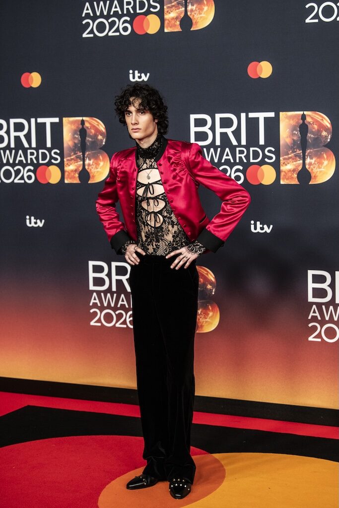 Sombr attends the BRIT Awards 2026 