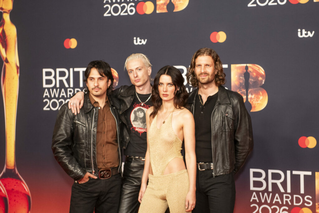 Wolf Alice attend the BRIT Awards 2026