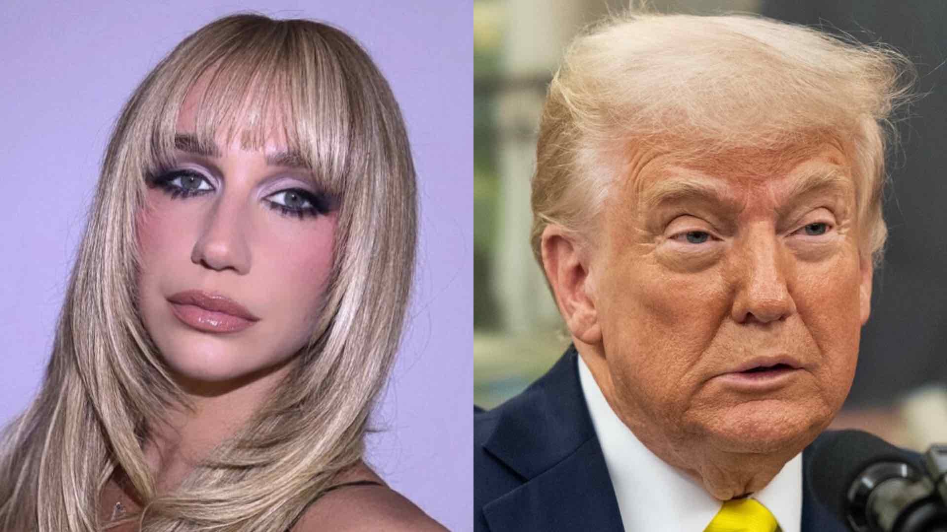 Kesha and Donald Trump