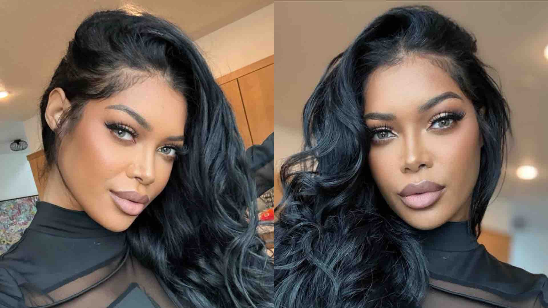 Jessica White in full glam